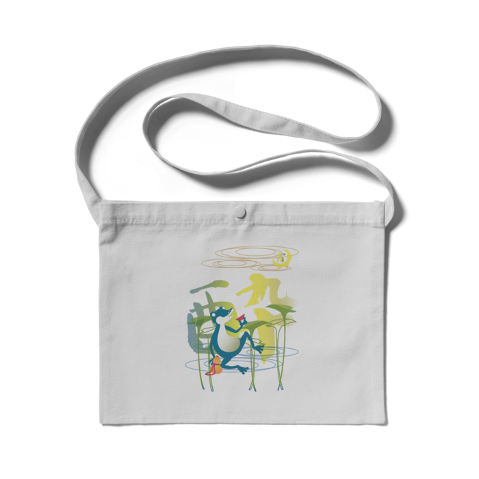 サコッシュ - 300 x 230 (mm)(1)　ライトグレー