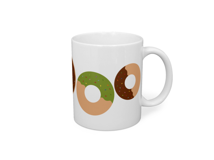 マグカップ - 直径 8 cm / 高さ 9.5 cm