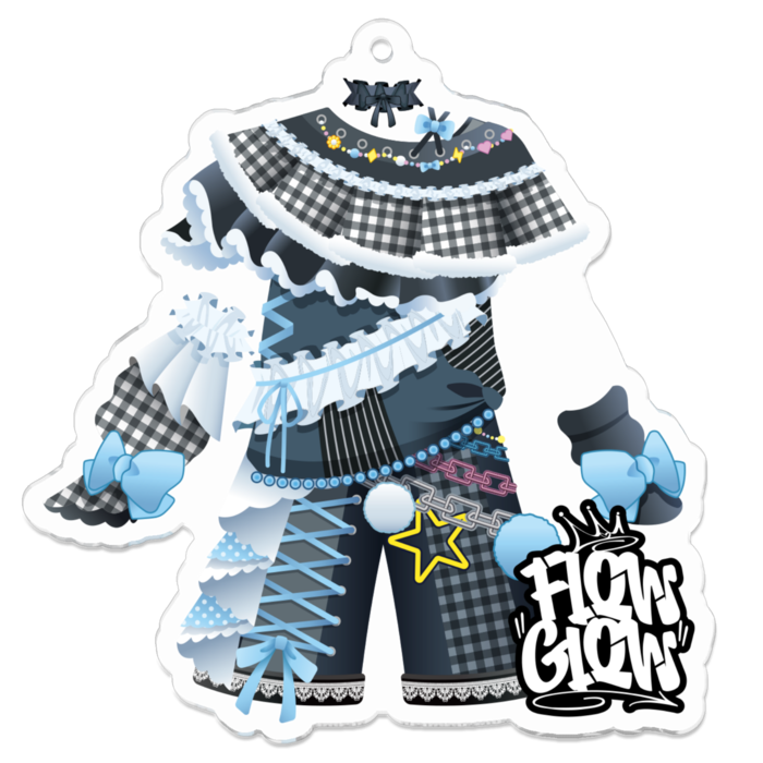 アクリルキーホルダー - 70 x 70 (mm)