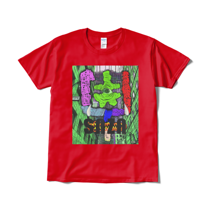 Tシャツ(短納期) - L - レッド
