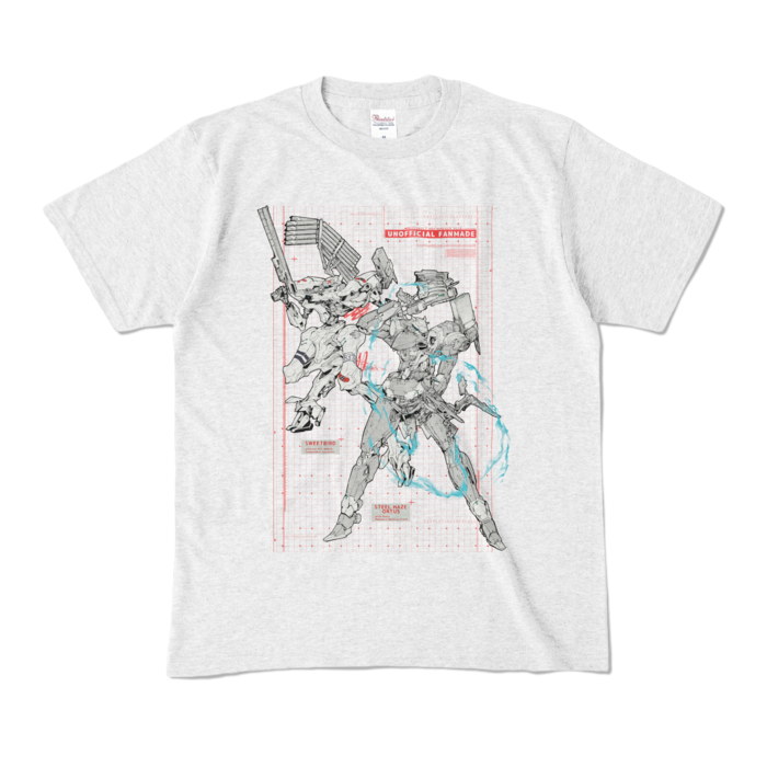 カラーTシャツ - M - アッシュ (淡色)