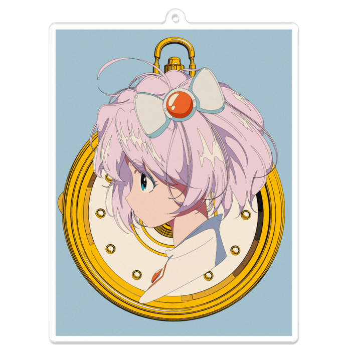 アクリルキーホルダー - 100 x 100 (mm)