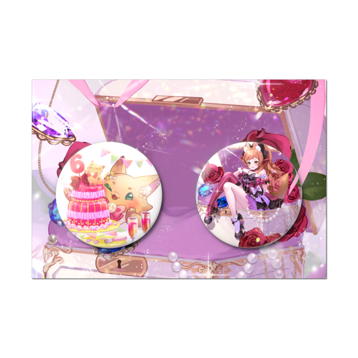 缶バッジセット - 2個セット