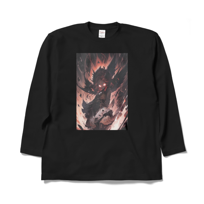 ロングスリーブTシャツ - XL - ブラック