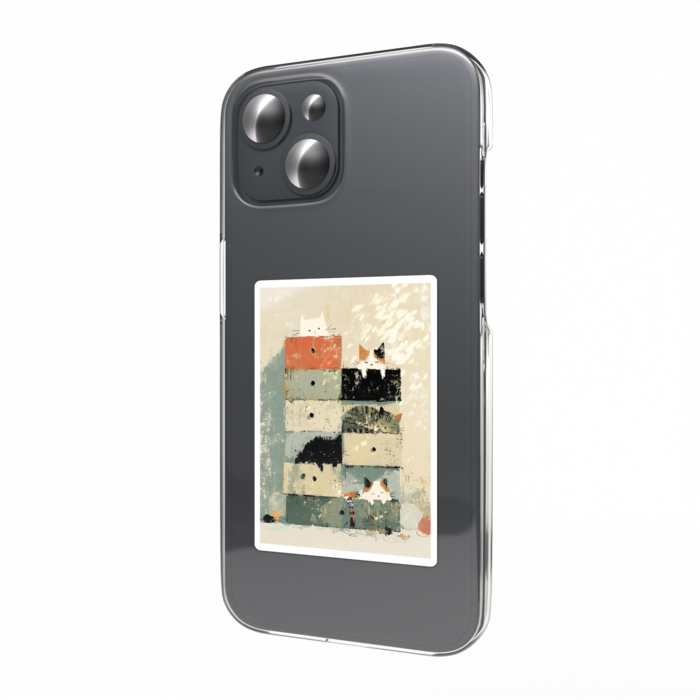 スマホステッカー - W55 × H91mm 以内