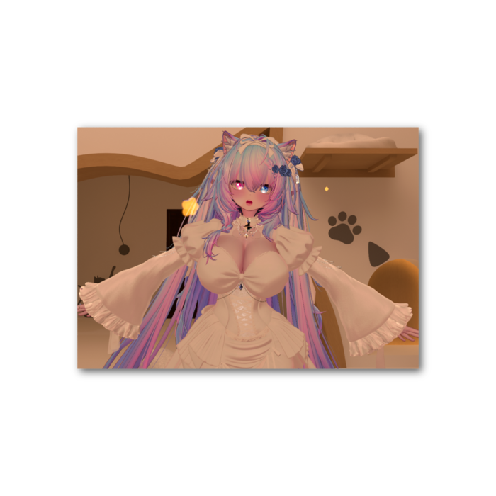 フォト風カード - 横 - 片面