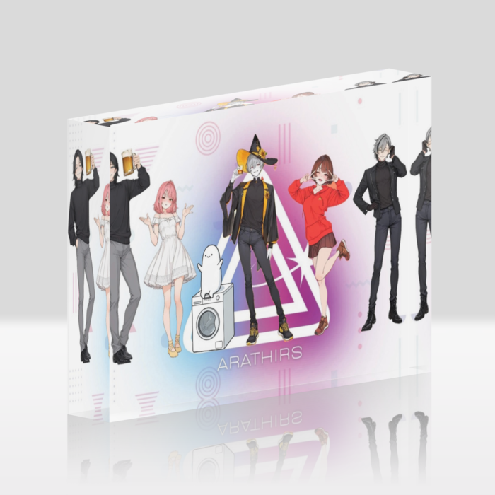 アクリルブロック - 148x100mm