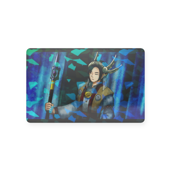 命を司る賢者プラスチックカード(クリスタルラメ)