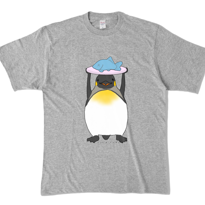 カラーTシャツ - XL - 杢グレー (濃色)