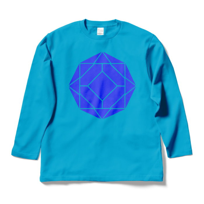 ロングスリーブTシャツ - L - ターコイズ