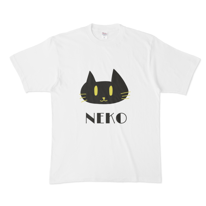 黒猫Tシャツ