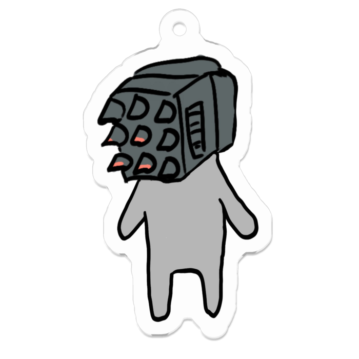 アクリルキーホルダー - W50 × 50mm 以内