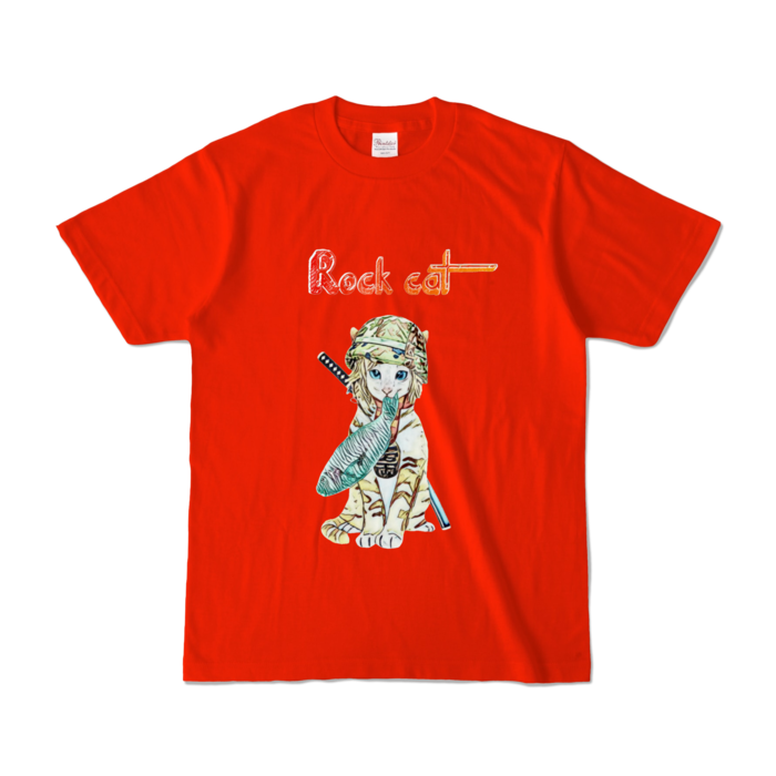 カラーTシャツ - S - レッド (濃色)