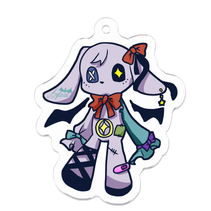 アクリルキーホルダー - 50 x 50 (mm)