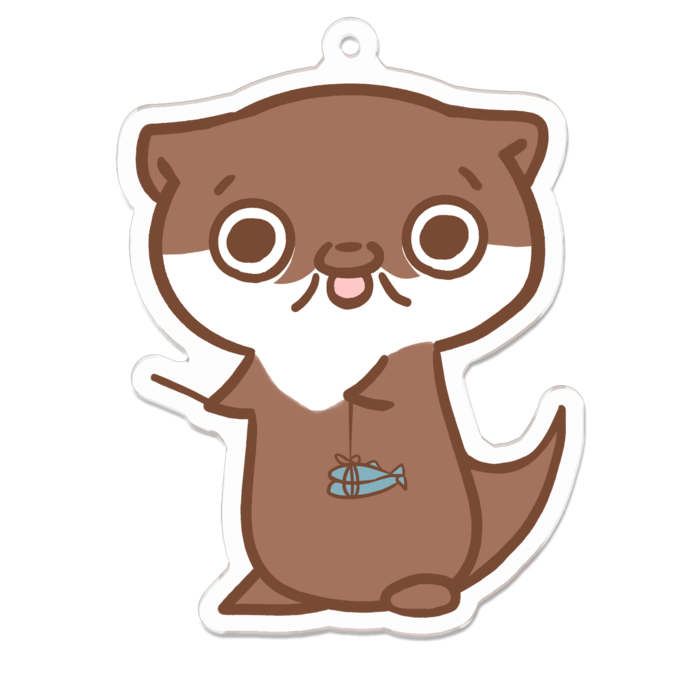 アクリルキーホルダー - 70 x 70 (mm)