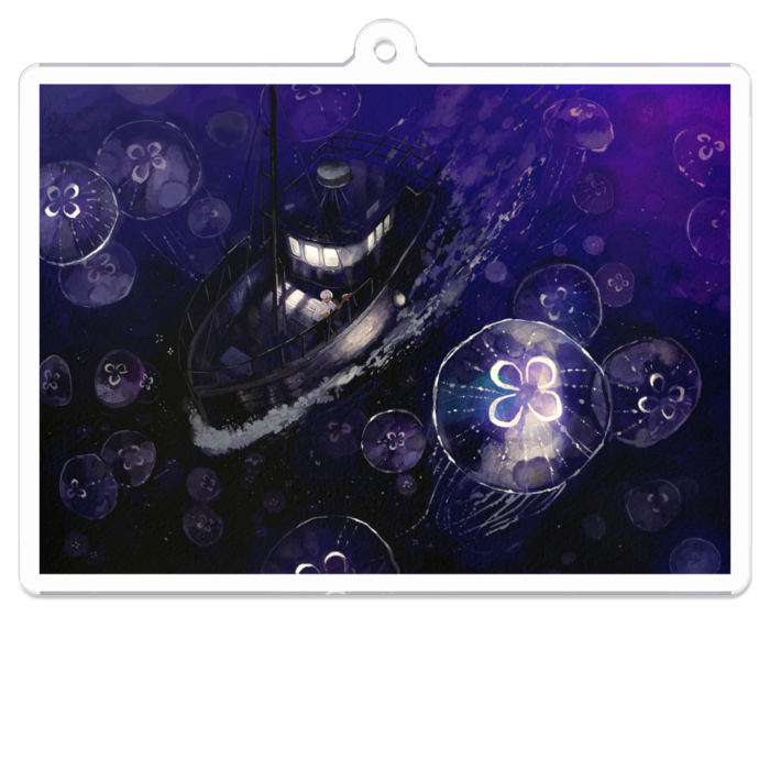 アクリルキーホルダー - 70 x 70 (mm)