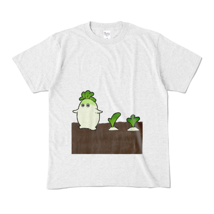 カラーTシャツ - M - アッシュ (淡色)