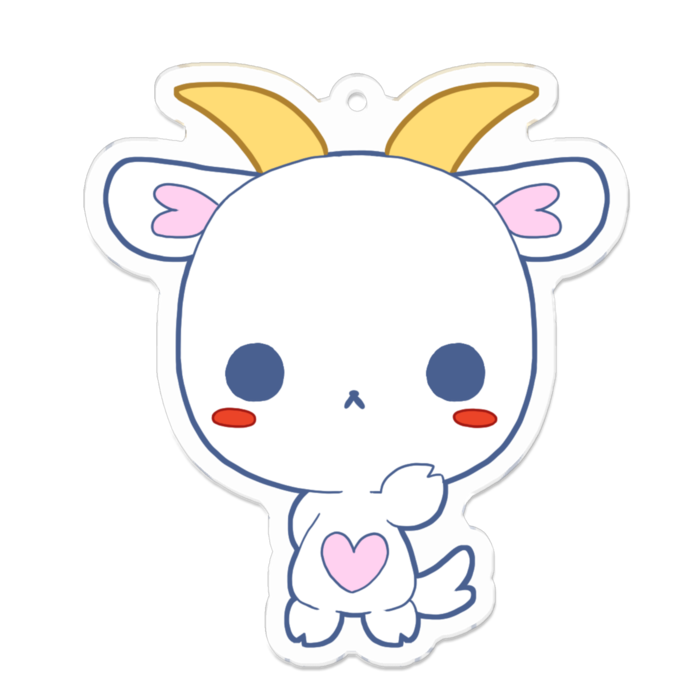 アクリルキーホルダー - 70 x 70 (mm)