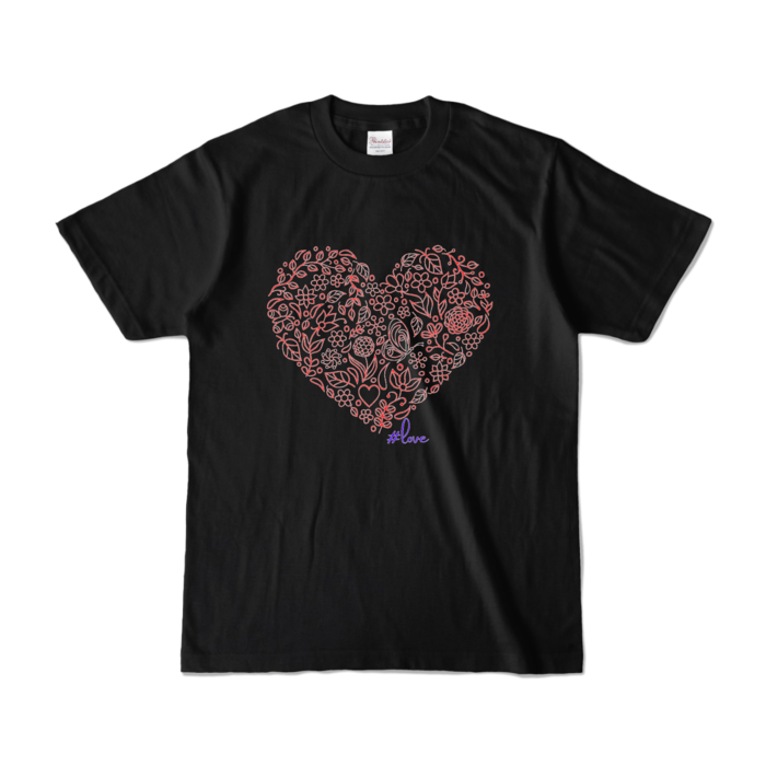 カラーTシャツ - S - ブラック (濃色)