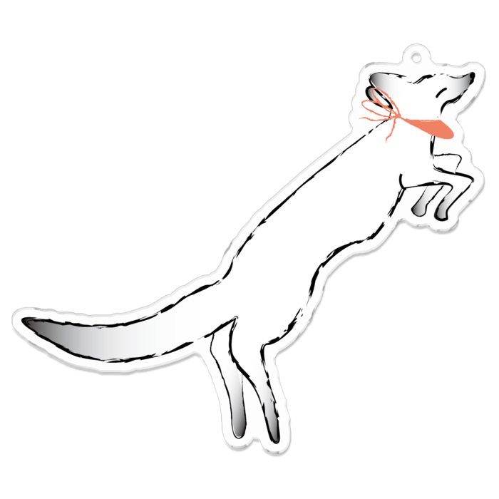 アクリルキーホルダー - 100 x 100 (mm)