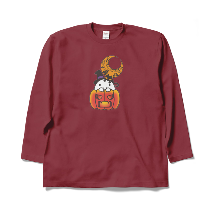 ロングスリーブTシャツ - XL - バーガンディ