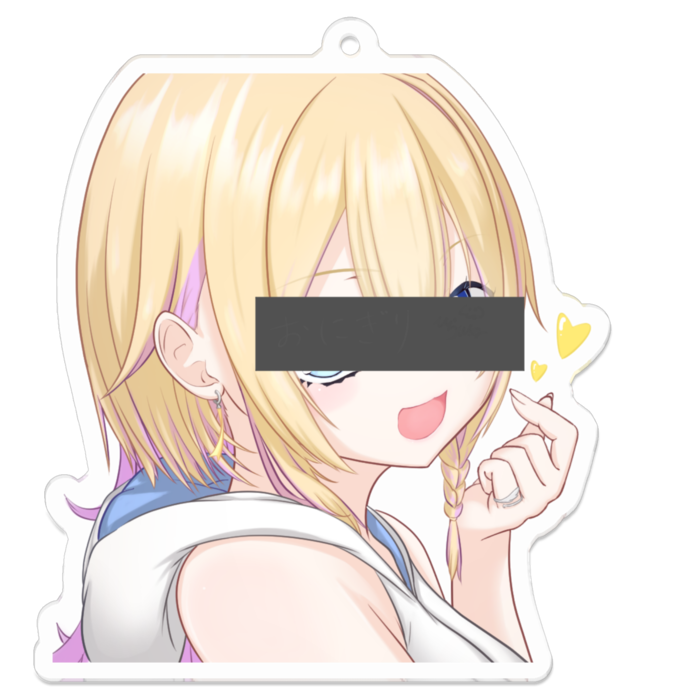 アクリルキーホルダー - 70 x 70 (mm)