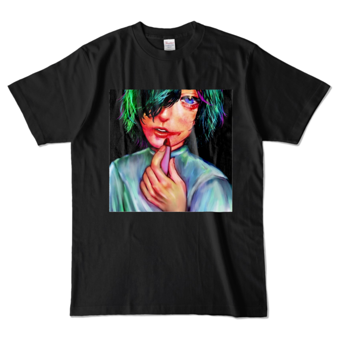 カラーTシャツ - L - ブラック (濃色)(1)