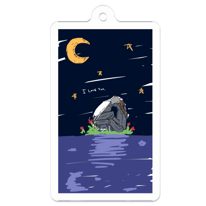 星空と海 - 50 x 50 (mm)(3)