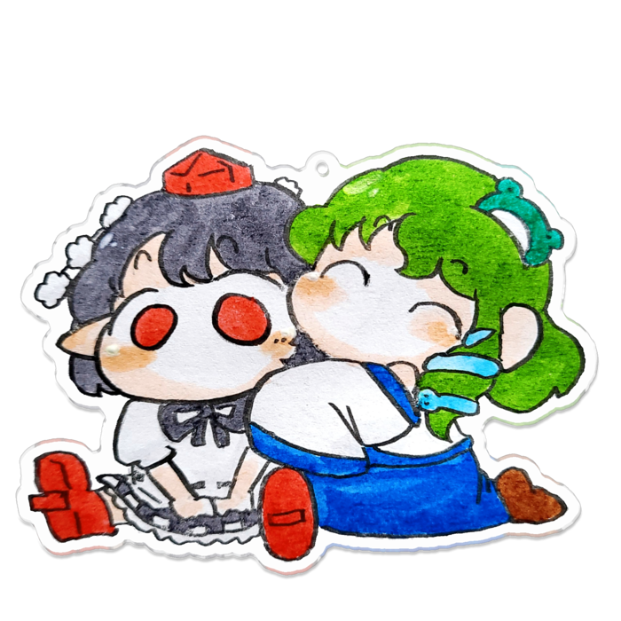 アクリルキーホルダー - 100 x 100 (mm)