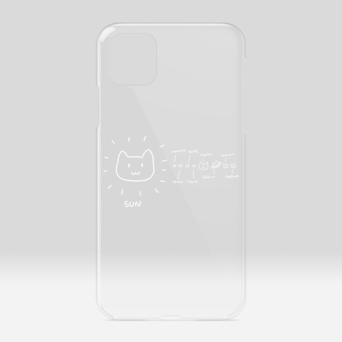 クリアiPhoneケース - iPhone11ProMax