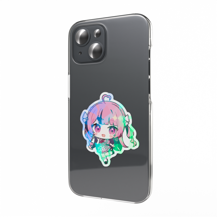 ホログラムスマホステッカー - 縦