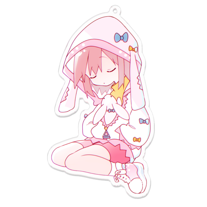 アクリルキーホルダー - 100 x 100 (mm)