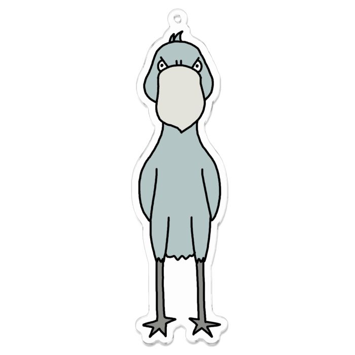 アクリルキーホルダー大(縦:約10cm)
