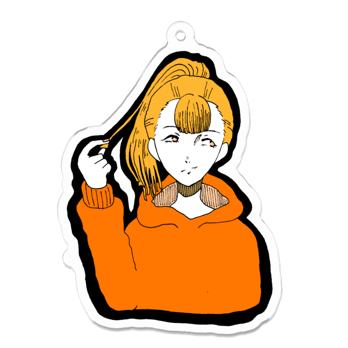 アクリルキーホルダー - 70 x 70 (mm)