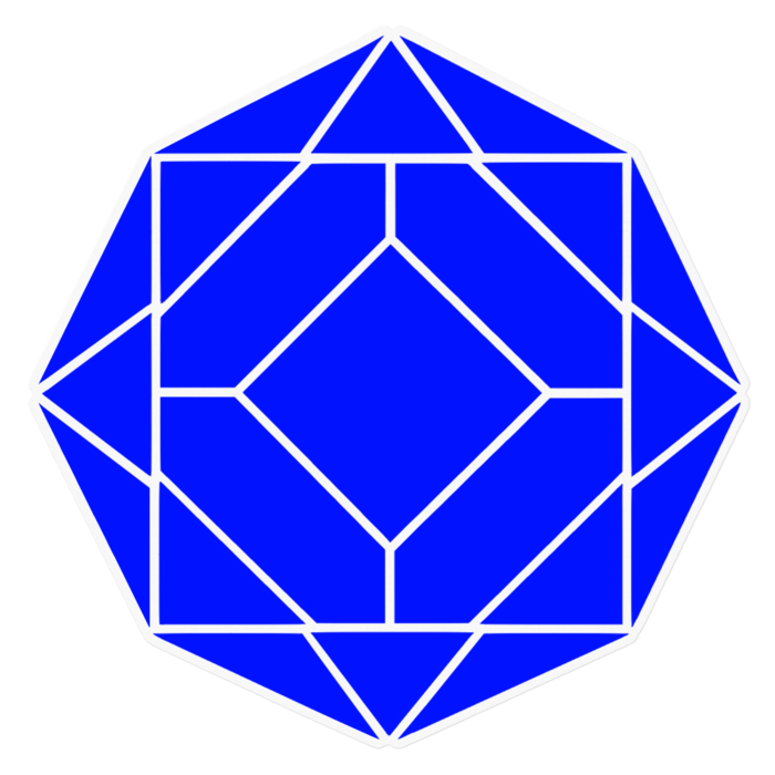 ステッカー - 160 x 160 (mm)