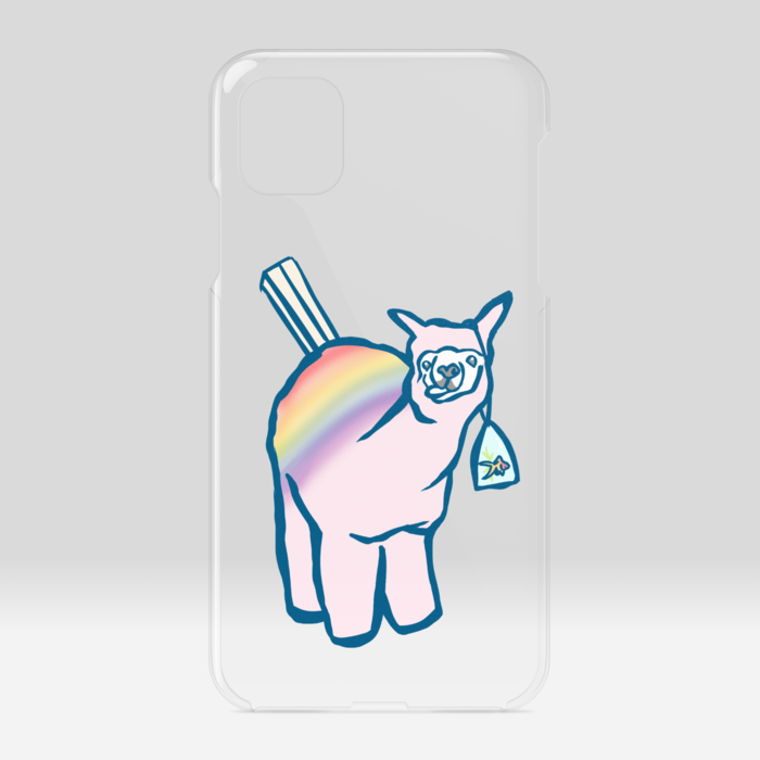 クリアiPhoneケース - iPhone11