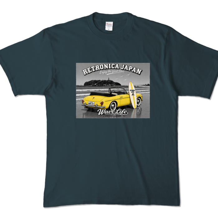 カラーTシャツ - XL - デニム (濃色)
