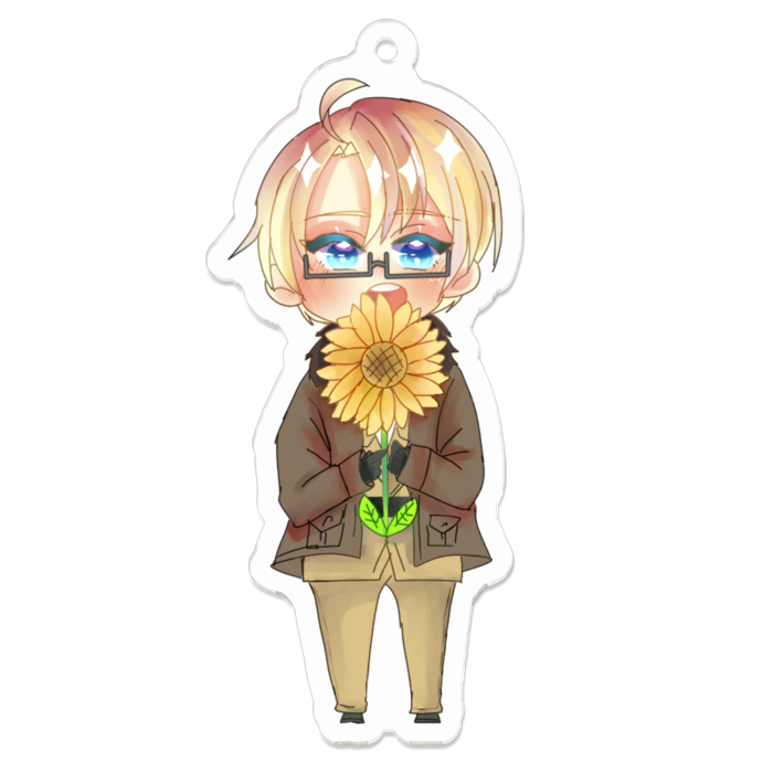 アクリルキーホルダー - 70 x 70 (mm)