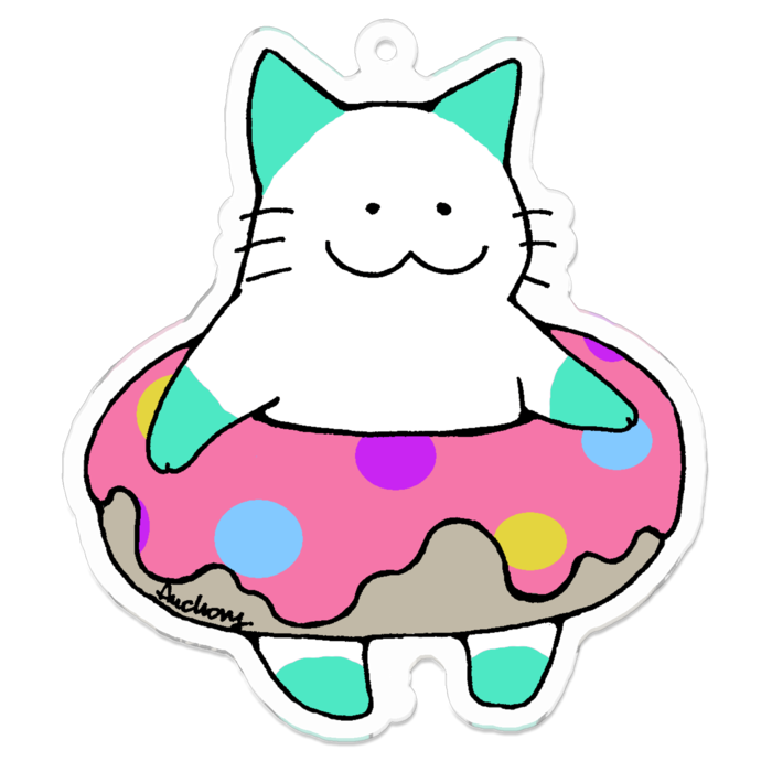 アクリルキーホルダー - 70 x 70 (mm)(1)