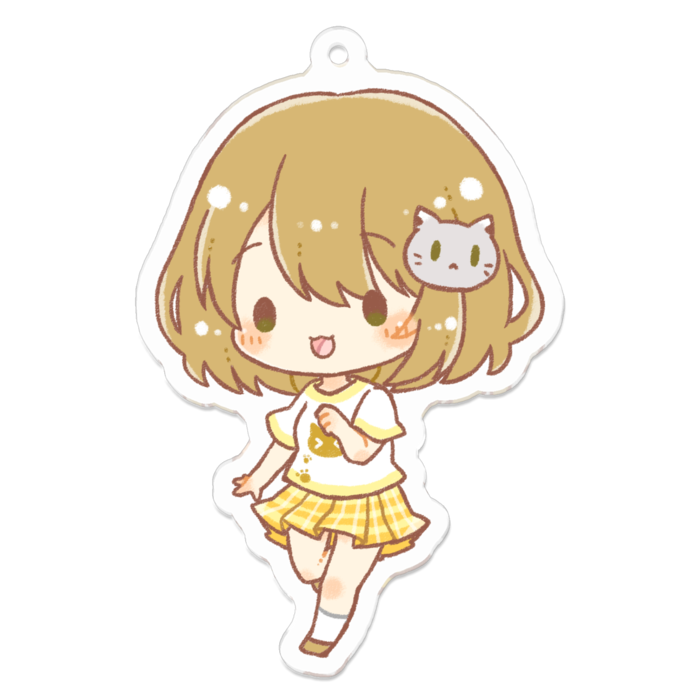 アクリルキーホルダー - 70 x 70 (mm)