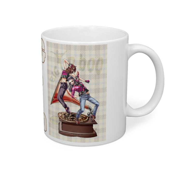 マグカップ - 直径 8 cm / 高さ 9.5 cm