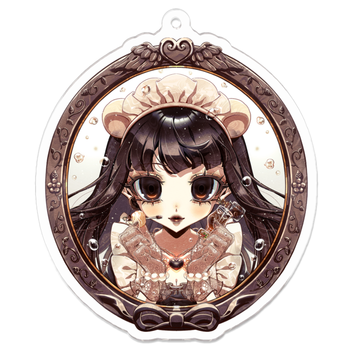 アクリルキーホルダー - 70 x 70 (mm)