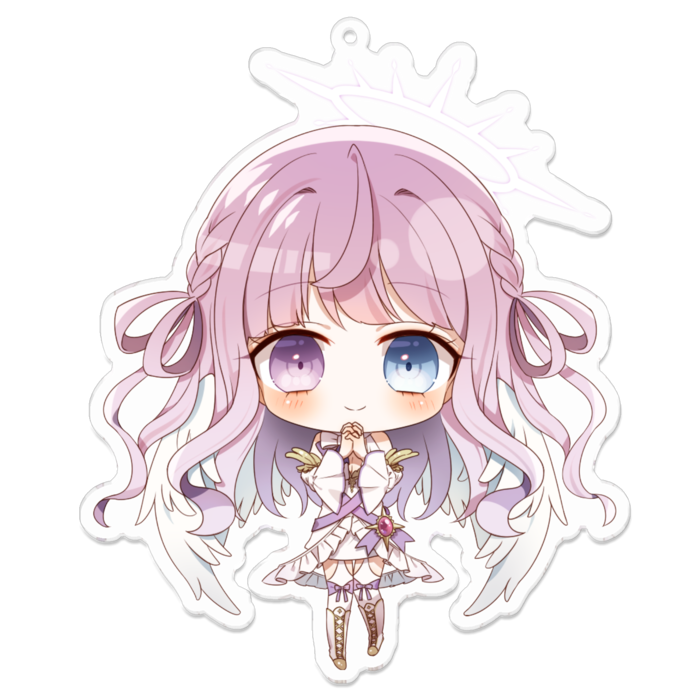 アクリルキーホルダー - 100 x 100 (mm)
