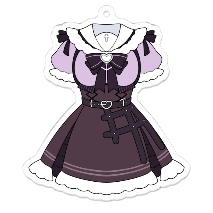 アクリルキーホルダー - 70 x 70 (mm)