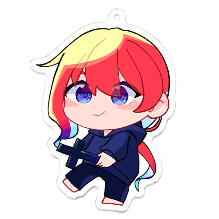 アクリルキーホルダー - 70 x 70 (mm)