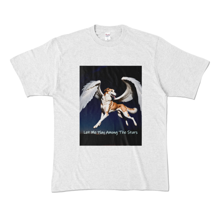 カラーTシャツ - XL - アッシュ (淡色)