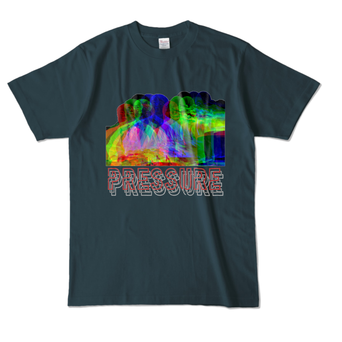 カラーTシャツ - L - デニム (濃色)