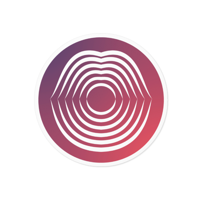 ステッカー - 100 x 100 (mm)