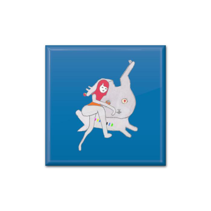 缶バッジ - 四角形40mm