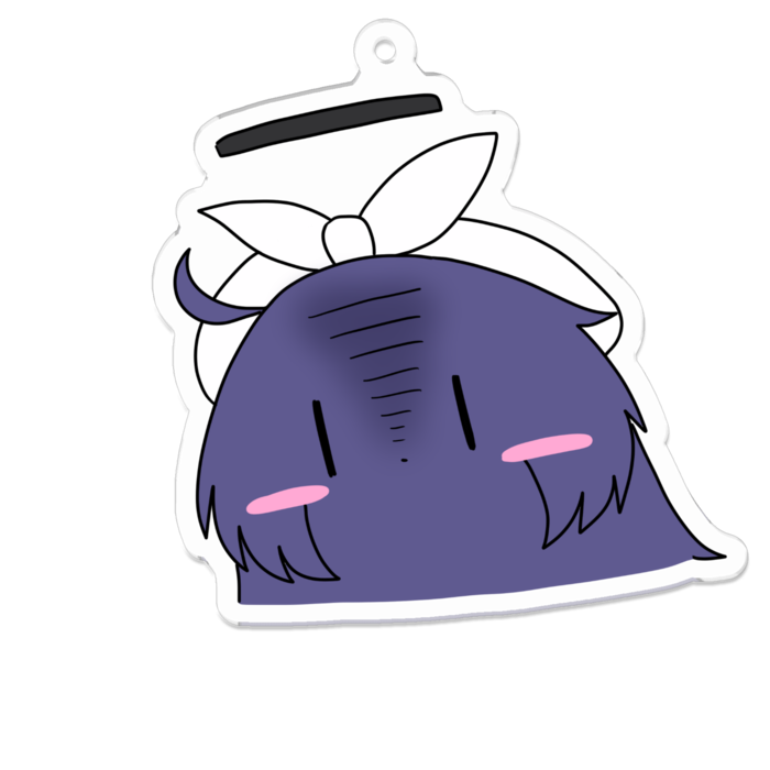 アクリルキーホルダー - 70 x 70 (mm)